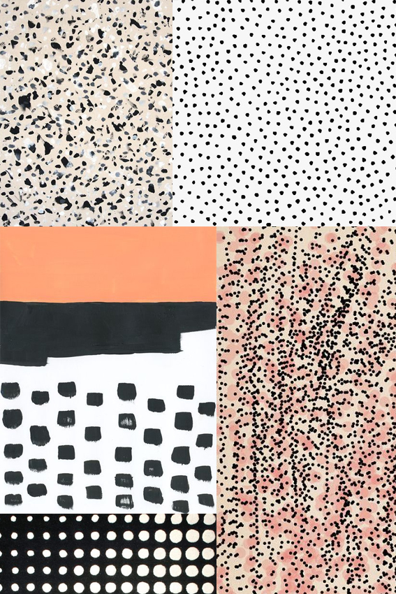 Monday Moodboard Dots and Splodges