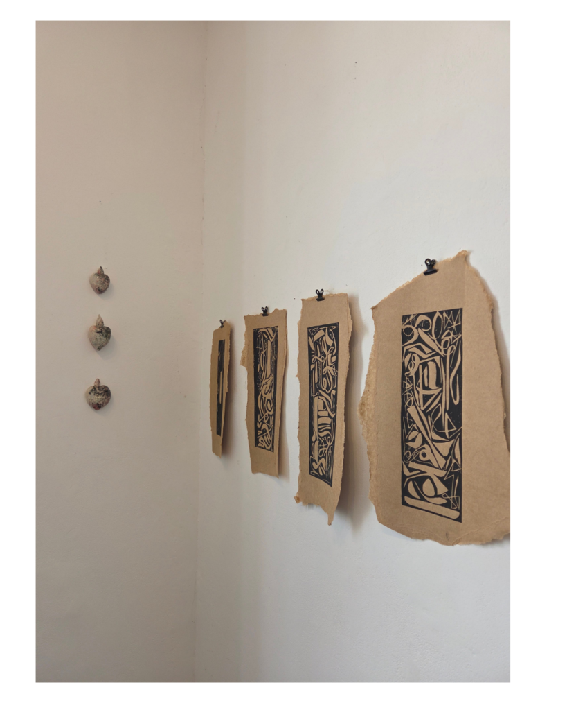 Stations lino cuts Ella Johnston Dunlin Press